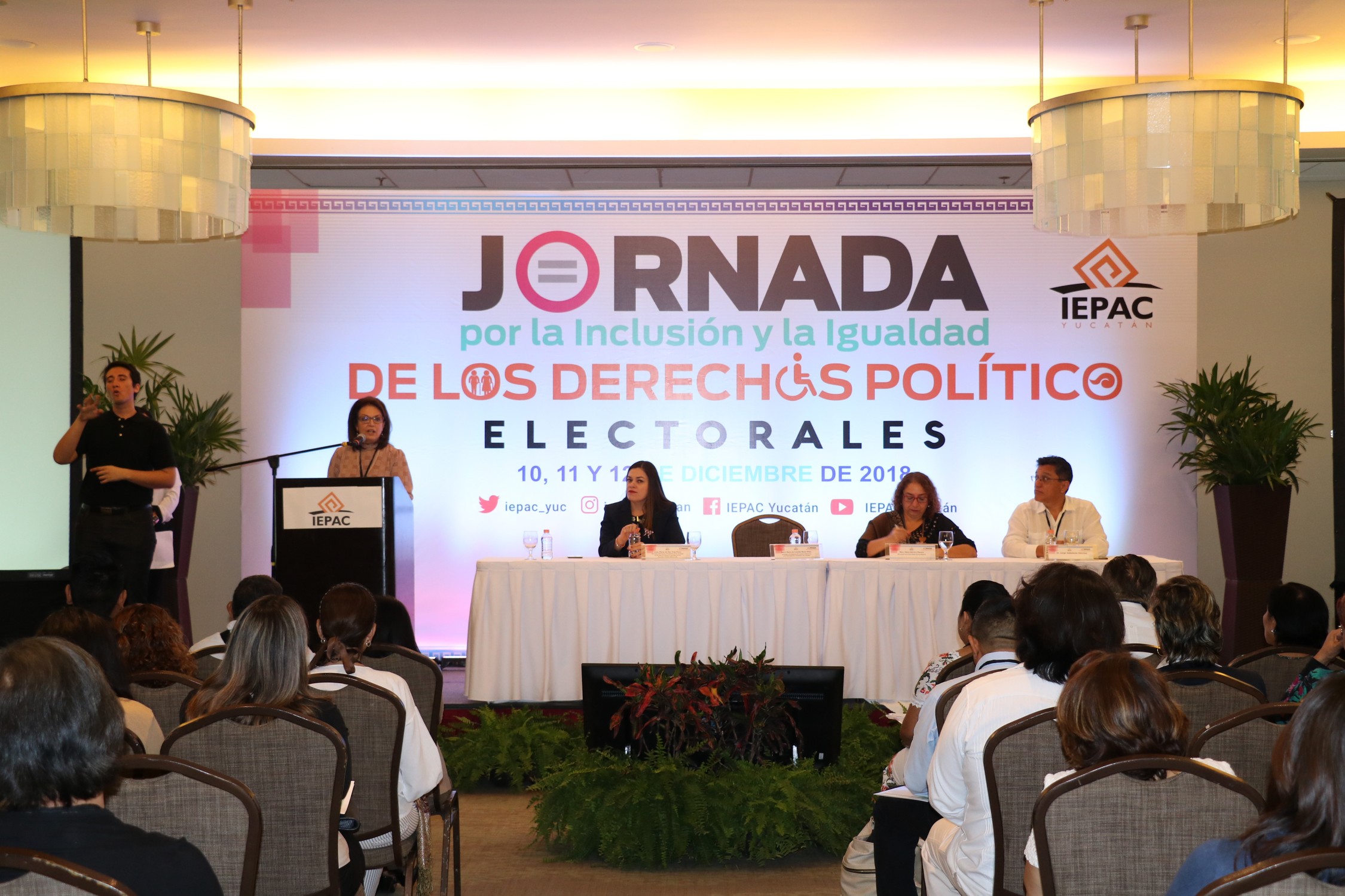 Jornada por la Inclusión y la Igualdad de los Derechos Político Electorales