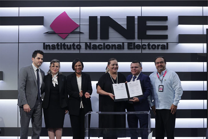 Firman Convenio De Colaboración El Iepac Y El Ine