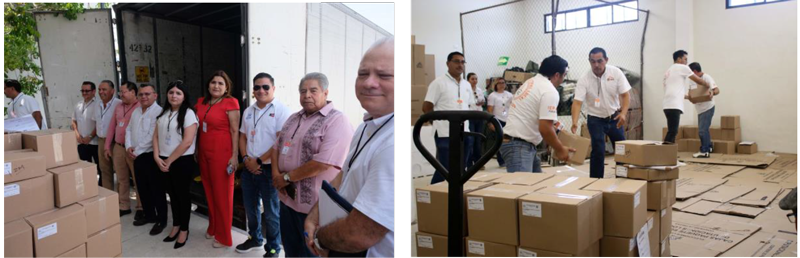 Llegan Boletas Electorales Para Elecciones Locales Del 2 De Junio