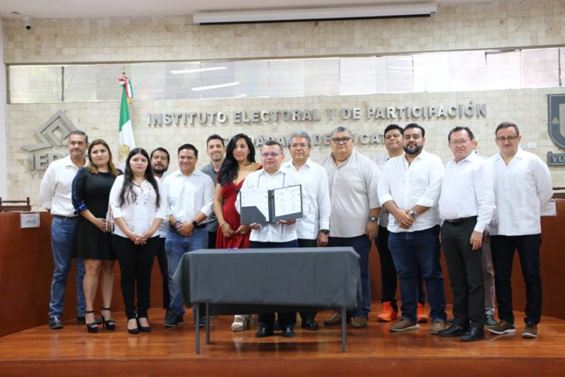 FIRMAN COMPROMISO DE CIVILIDAD, RESPETO Y RESPONSABILIDAD QUE CELEBRAN LOS PARTIDOS POLÍTICOS QUE COMPITEN EN EL PROCESO ELECTORAL LOCAL 2023-2024