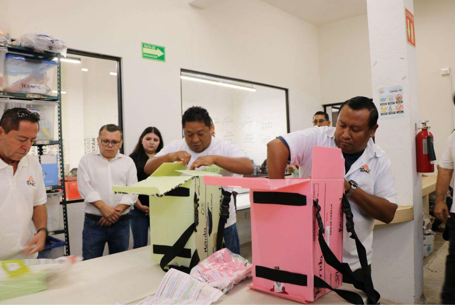 Inicia el IEPAC proceso de destrucción de document...