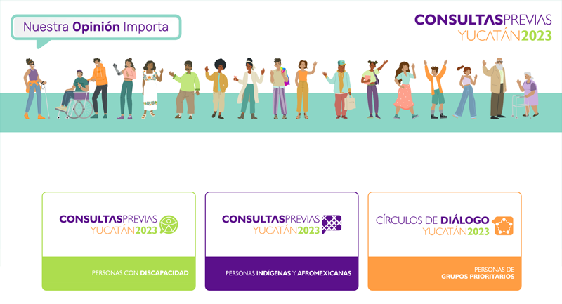 Participa en las Consultas Previas 2023 a Personas con Discapacidad